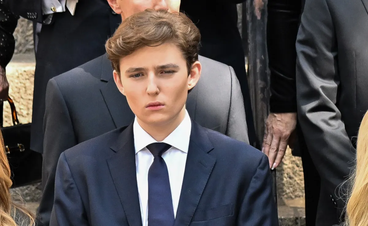 barron trump college